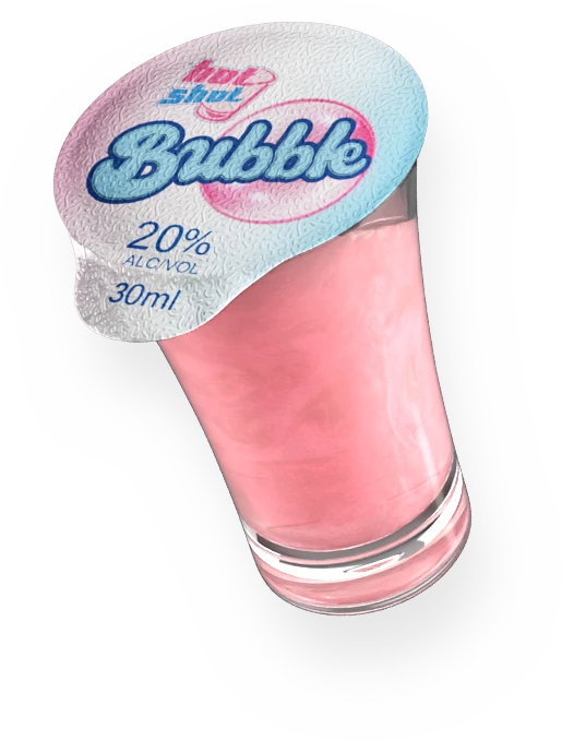 Bubble ready-to-drink shot
