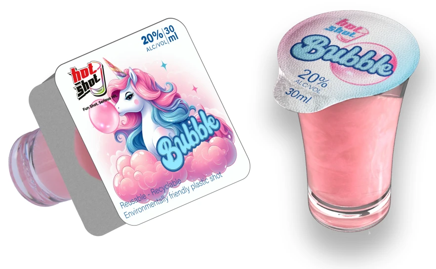 Bubble single-shot format