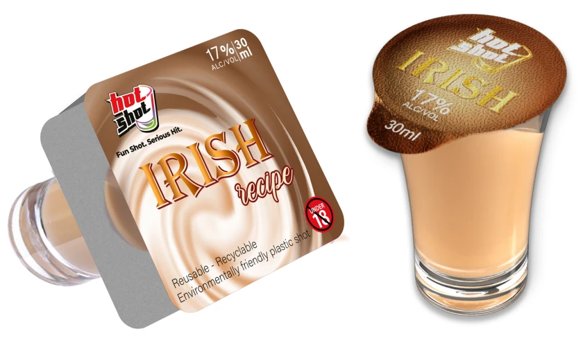 Irish Recipe single-shot format