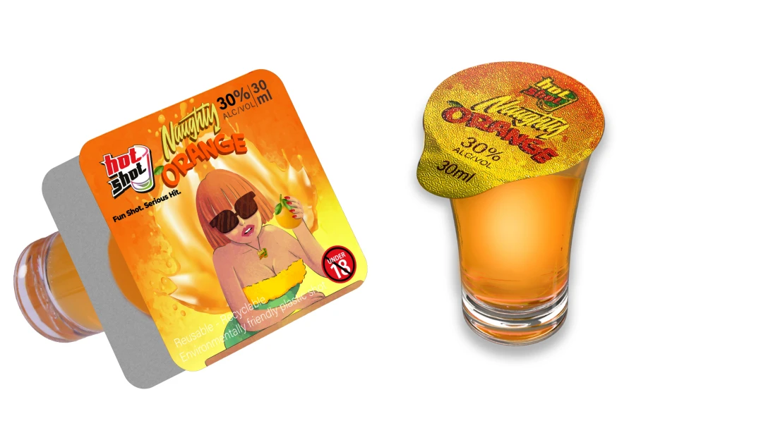 Naughty Orange single-shot format