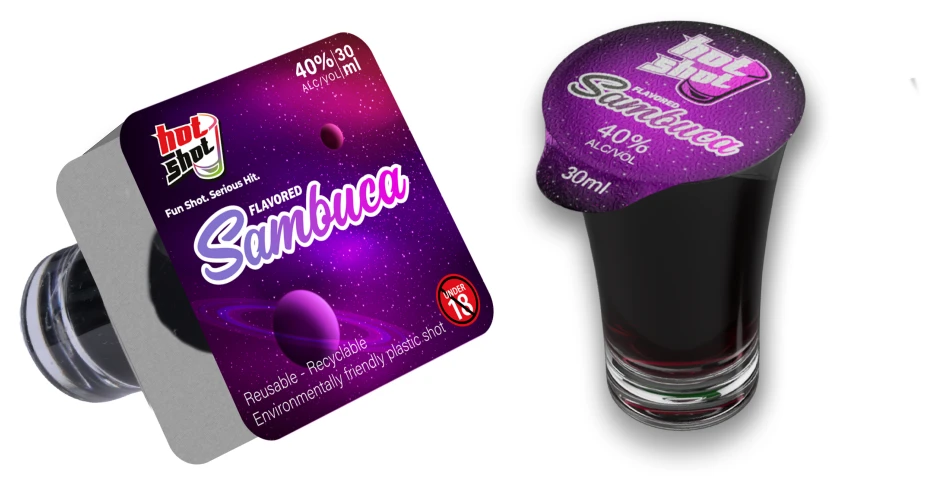 Sambuca single-shot format